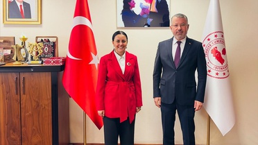 KBÜ Rektörü Kırışık, İçişleri Bakan Yardımcısı Yiğitbaşı'nı ziyaret etti