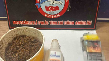 Keşan'da uyuşturucu operasyonunda 2 şüpheli tutuklandı, 31,36 gram madde ele geçirildi