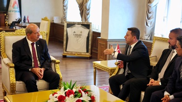 KKTC Cumhurbaşkanı Tatar, Nevşehir Belediyesini ziyaret etti