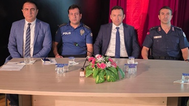 Kuyucak'ta okul güvenliği için kurumlar tek masada buluştu