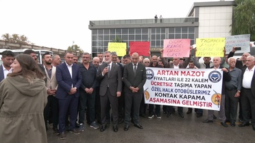 Ankara'da kontak kapatma eylemine erteleme! Otobüsçüler akaryakıta gelen 40 liralık zamma isyan etti