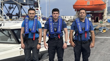 Şehit polisin adının yaşatıldığı kontrol botu 'mavi vatan'ın huzuru için görevde