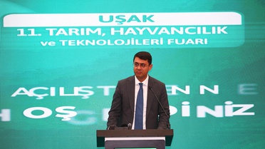 Uşak'ta tarım fuarı açıldı, Vali Kartal 882 milyon liralık desteği duyurdu