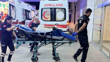 Adıyaman'da kendini kesici aletle yaralayan 49 yaşındaki şahıs hastaneye kaldırıldı