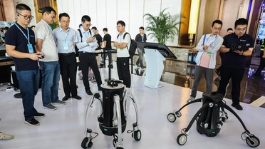 Hangzhou'da 9. Robotop Zirvesi açıldı, beş sergi alanı var