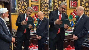 Bahçeli'nin duygusal anları! Sesini duyunca dayanamadı: Mahvettin bizi