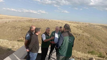DSİ 24. Bölge Müdürü Kotan, Kars'taki sulama projelerini sahada denetledi