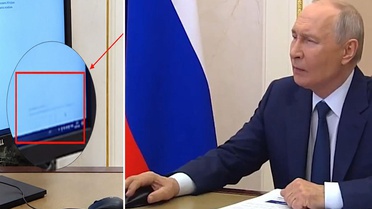 Duma seçimlerinde çevrimiçi oy kullanan Putin'in bilgisayarındaki işletim sisteminin lisanssız olduğu fark edildi
