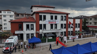 Düzce Hamidiye Mahallesi'nde 7 hekimli aile sağlığı merkezi ve 112 istasyonu açıldı