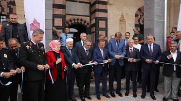 Gaziantep’te depremde hasar gören tarihi Şeyh Fethullah Camii ibadete açıldı