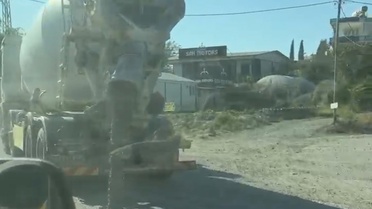 Samandağ'da beton döken mikserin sahibi görüntülerle 191 bin 867 TL cezadan kurtulamadı