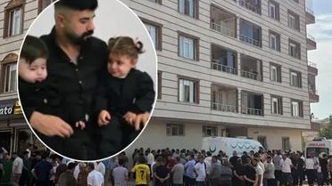 Kahreden olay! Eşini ve 2 çocuğunu bıçakla öldürüp kendini astı