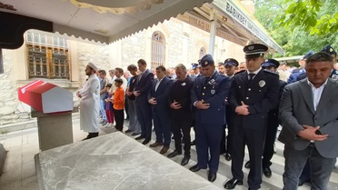 Kütahya Emet'te Kıbrıs gazisi Halil Çil toprağa verildi