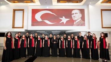 MSKÜ Çoksesli Gençlik Korosu İspanya'da iki kentte yarışacak