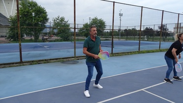 Samsun'da TEİAŞ personeli pickleball eğitimiyle tanıştı