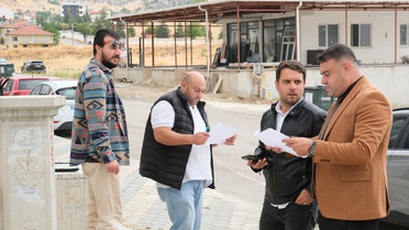 Sivrihisar Hızırbey'de dört caddeye OEDAŞ altyapı ve aydınlatma çalışması