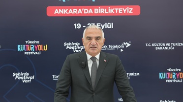 Bakan Ersoy, 42 mekanda 518 etkinlikle Ankara Kültür Yolu Festivali'nin açılışını yaptı