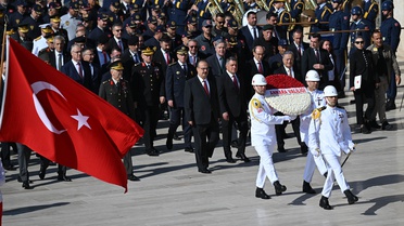 Ankara Valisi Canbolat, 19 Eylül Gaziler Günü'nde Anıtkabir'i ziyaret etti