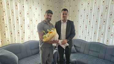 Beşikci, gazileri ve ailelerini evlerinde yalnız bırakmadı
