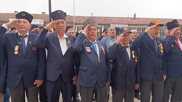 Bilecik Pazaryeri'de 19 Eylül Gaziler Günü Hükümet Konağı önünde kutlandı