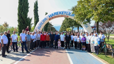 Bursa'da Avrupa Hareketlilik Haftası Büyükşehir Belediyesi etkinlikleriyle başladı
