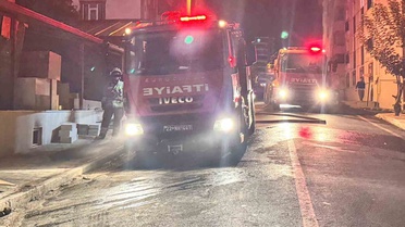 Edirne'de apart yangınında mahsur kalan 58 yaşındaki vatandaş ağır yaralandı