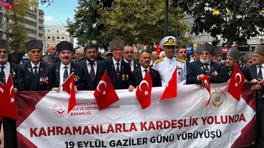 Gaziler Günü’nde kahramanlara vefa yürüyüşü