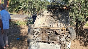 Kontrolden çıkan otomobil Hatay Altınözü'nde zeytin bahçesine uçtu, sürücü yaralandı