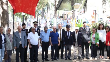İncirliova'da Gaziler Günü programında Kaymakam Abay ve Başkan Kaya gazilerle buluştu