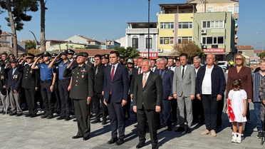 İpsala'da 19 Eylül Gaziler Günü nedeniyle tören düzenlendi