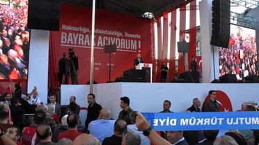 İYİ Parti Genel Başkanı Dervişoğlu Aksaray'da vatandaşlarla buluştu