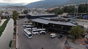 Karabük'te şehirlerarası otobüs terminali törenle hizmete açıldı