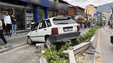 Karabük’te yürekleri ağza getiren anlar kamerada