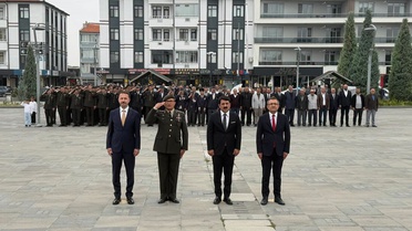 Karapınar'da 19 Eylül Gaziler Günü töreni protokol ve gazilerin katılımıyla yapıldı