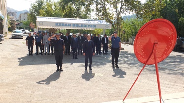 Keban'da 19 Eylül Gaziler Günü kutlandı