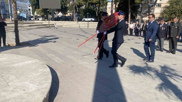 Manisa Alaşehir'de Gaziler Günü tören ve kabristan ziyaretiyle kutlandı