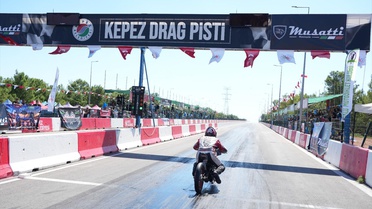 Türkiye Motodrag Şampiyonası 3. ayak sıralama turları Kepez'de tamamlandı