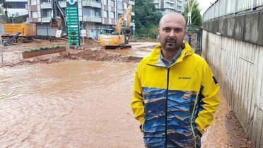 Rize İyidere'de metrekareye 135 kg yağış düştü, 9 mahalle ve 7 köy yolu kapandı