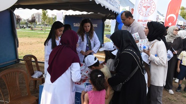 Sağlıklı Çocuk Festivali'nin 2. durağı Malatya'da açıldı, obeziteye dikkat çekildi