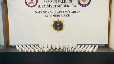 Samsun'da 12 bin 36 uyuşturucu hap ele geçirildi, 1 şüpheli gözaltına alındı