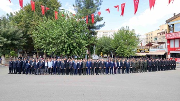 Siirt’te 19 Eylül Gaziler Günü törenlerle kutlandı