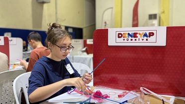 DENEYAP uygulama sınavında Aydın'dan 250 ortaokul ve 150 lise öğrencisi ter döktü