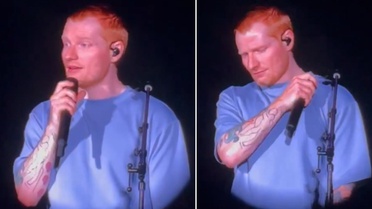 Ed Sheeran sahnede gözyaşlarını tutamadı: Gazze'de yaşananlar savunulamaz