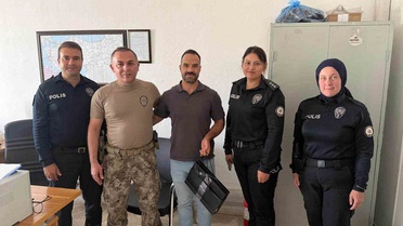 Gaziler Günü'nde Erzincan Emniyet personeli, gazilerin hal ve hatırını sordu