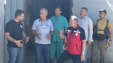 Hatay Altınözü'nde hayvancılık işletmesinde biyogüvenlik için yeni model tanıtıldı