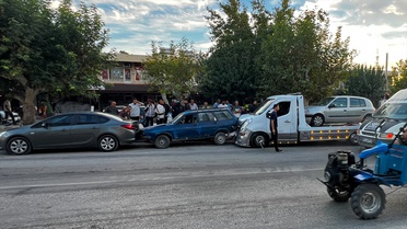 Mersin Mut'ta zincirleme kazada çekici 3 araca çarptı, 4 araç hasar gördü