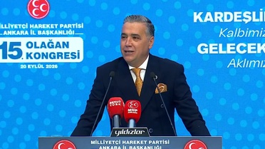 Terörsüz Türkiye'ye tarihi önem vurgusu! Bahçeli'nin kongre mesajı okundu