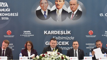 MHP Sakarya kongresinde Oğuz Alkaş yeniden başkan seçildi, Bülbül iddiaları eleştirdi