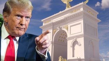 Trump, zafer takı projesinin 'üst düzey bir askeri kompleks' olacağını belirtti