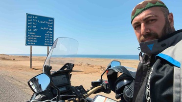 Bafra Adliyesi memuru, 22 günde yaklaşık 7 bin kilometre motosikletle umre yaptı